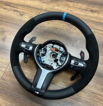 BMW F10 F11 F12 F13 F20 F21 F34 F30 F31 F32 F33 F43 F15 F16 F25 M Lenkrad neu beziehen